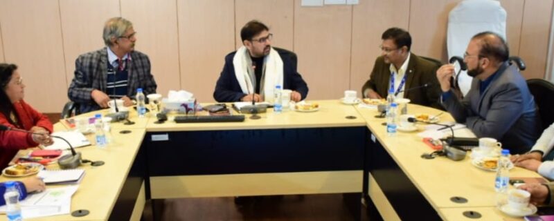 ستیش شرما نے ریجنل آفس نبارڈ کا دورہ کیا