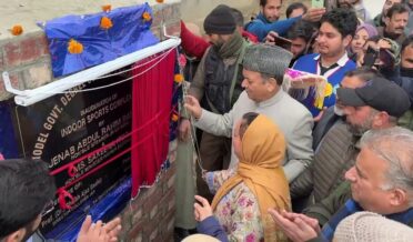 Speaker Legislative Assembly, Education Minister conduct extensive tour of Chrar-i- Sharief constituency