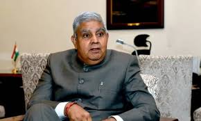 ہندوستان کے نائب صدر جگدیپ دھنکھر 27 دسمبر کو جموں و کشمیر کا دورہ کرنے والے ہیں