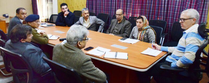 CM Omar Abdullah directs Health & Police Departments to expedite investigations