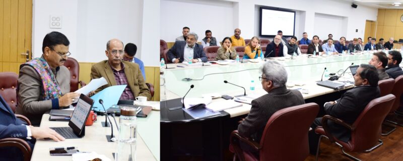 وزیر اعلیٰ نے محکمہ جل شکتی سکیموںکی عمل آوری کا جائزہ لیا