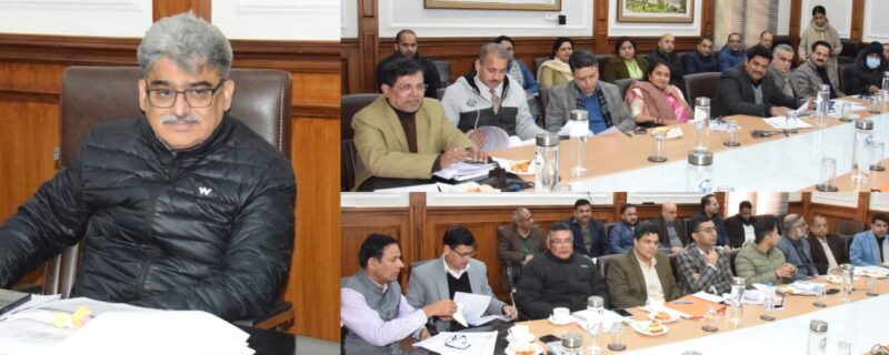 چیف سیکرٹری نے ملازمین کے مسائل کو انتظامی سربراہوں کے ساتھ اٹھایا