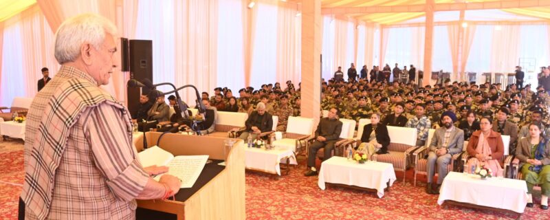 جموں و کشمیر راج بھون نے تریپورہ ، میگھالیہ اور منی پور کا یومِ تاسیس منایا