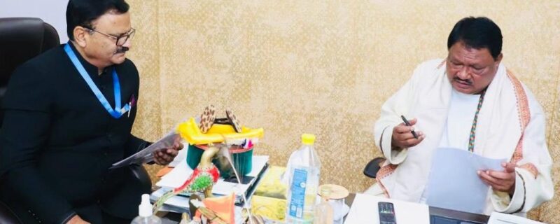 جاوید احمد رانا نے مرکزی وزیر قبائلی اَمور سے ملاقات کی