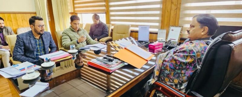 Javed Rana reviews functioning of tribal hostels in JK-8