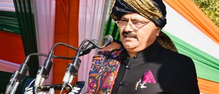 جاویداحمد رانا نے اودھمپور میں قومی پرچم لہرایا