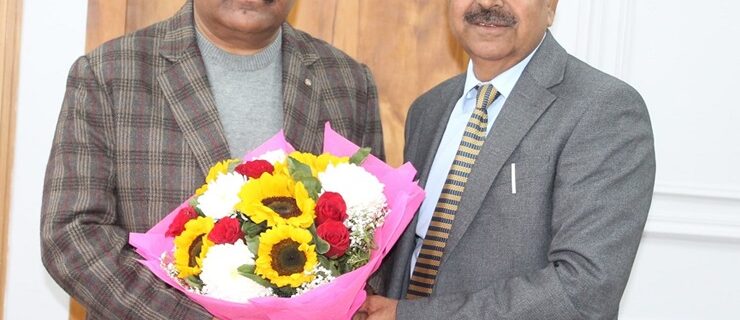 VC SKUAST calls on Dy CM