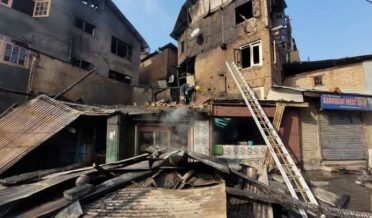 کشمیر ٹریڈ الائنس آتشزدگی کے واقعات پر فکر مند