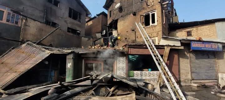 کشمیر ٹریڈ الائنس آتشزدگی کے واقعات پر فکر مند