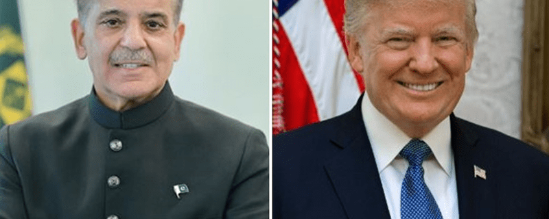 shahbaz shareef and trump