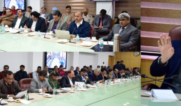 وزیر اعلیٰ نے مختلف اسٹیک ہولڈرز کے ساتھ پری بجٹ سے متعلق مشاورت کی میٹنگ کی صدارت کی