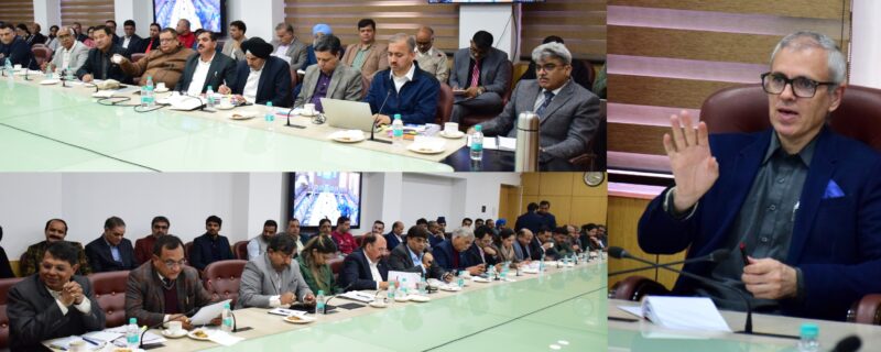 وزیر اعلیٰ نے مختلف اسٹیک ہولڈرز کے ساتھ پری بجٹ سے متعلق مشاورت کی میٹنگ کی صدارت کی