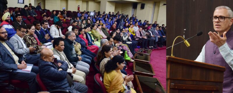 CM Omar Abdullah stresses on climate change awareness, highlights water crisis threat in J&K