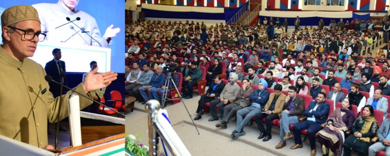 وزیر اعلیٰ نے جموں میں پہلی بار نیشنل میڈیکل کانفرنس ’میڈیکون 2025 سے خطاب کیا