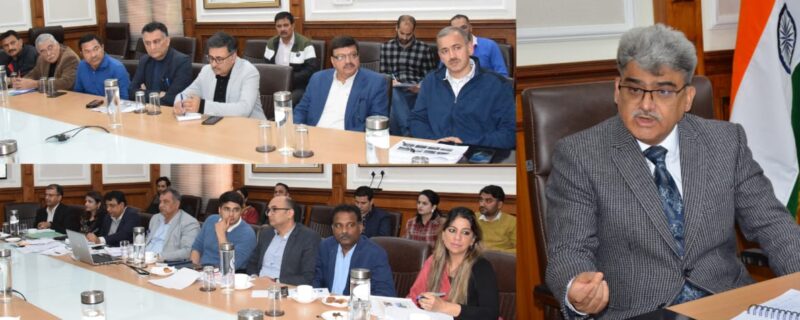 چیف سیکرٹری کا جموں میں سیاحتی اِمکانات کو بہتر بنانے کیلئے کثیر الجہتی حکمت عملی اَپنانے پر زور