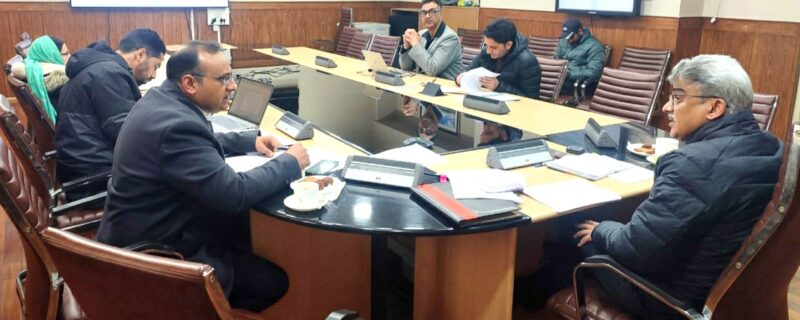 چیف سیکرٹری نے ساتویں سٹیٹ براڈ بینڈ کمیٹی میٹنگ کی صدارت کی