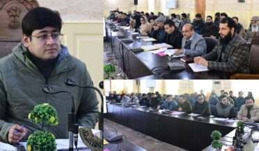 ضلع ترقیاتی کمشنر گاندربل نے ڈِسٹرکٹ کیپکس کے تحت پیش رفت کا جائزہ لیا