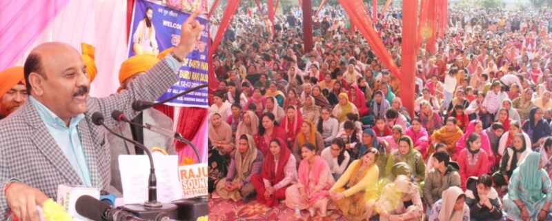 نائب وزیر اعلیٰ نے شری گورو روِی داس جی کی سماجی و معاشی خدمات کو اُجاگر کیا