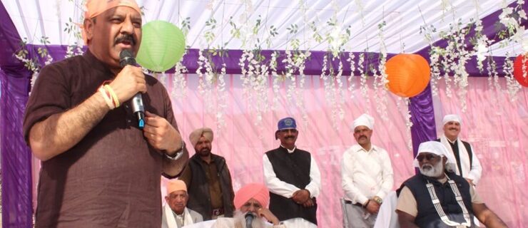 نائب وزیرا علیٰ کی سوامی گورو گری جی مہاراج کی 108ویںیوم پیدائش کی تقریبات میں شرکت