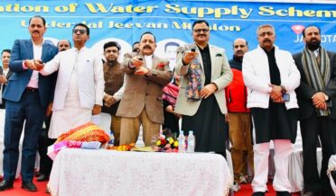 Dr Jatinder Singh, Javed Rana inaugurate 7 WWSs in Kathua