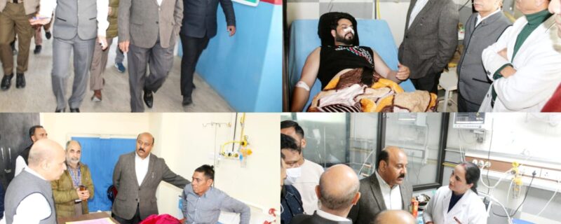 نائب وزیر اعلیٰ نے جی ایم سی جموں کا دورہ کیا