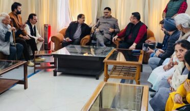 سابق کارپوریٹر نے وزیر برائے جل شکتی کے ساتھ پانی کے معاملات پر تبادلہ خیال کیا