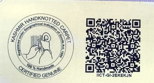 جی آئی رجسٹری نے کشمیری قالین کی اِنفرادیت محفوظ رکھنے کیلئے نیا لوگو تفویض کیا ہے