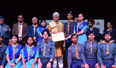 ایل جی نے قومی یکجہتی، خدمت اور بہتری کیلئے سکاؤٹس کی ستائش کی