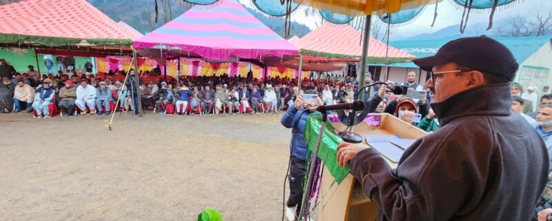 منکوٹ میں میگا عوامی رَسائی کیمپ کا اِنعقاد