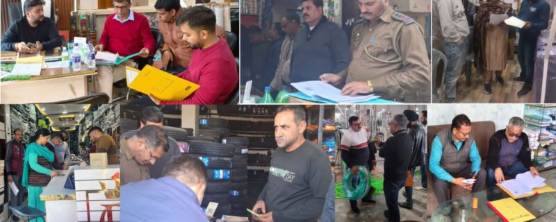 محکمہ سٹیٹ ٹیکسز کی اَنفورسمنٹ ٹیموں کی معائینہ مہم جاری ، ریونیو اور فروخت کو چھپانے پر توجہ مرکوز کی