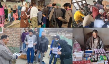 نہامہ پلوامہ میں میگا میڈیکل کیمپ اور ٹیلرنگ سینٹر کا افتتاح،سماج کو نشہ مکت بنانا ہماری ترجیح:اشتیاق بیگ