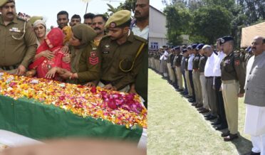 وزیر اعلیٰ نے کٹھوعہ اِنکاؤنٹر میں شہید اہلکاروں کو خراجِ عقیدت پیش کیا