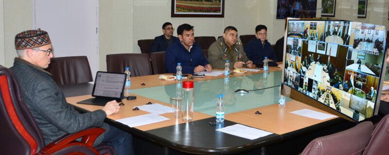 وزیر اعلیٰ عمر عبداللہ نے رمضان المبارک کے اِنتظامات کا جائزہ لیااور