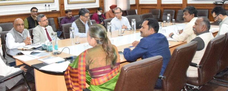 چیف سیکرٹری نے جموں وکشمیر کیلئے جی آئی ایس پر مبنی لینڈ بینک بنانے کی ہدایت دی