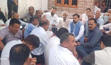 نائب وزیر اعلیٰ اور ستیش شرما شہید جگبیر سنگھ کی آخری رسومات میں شریک ہوئے