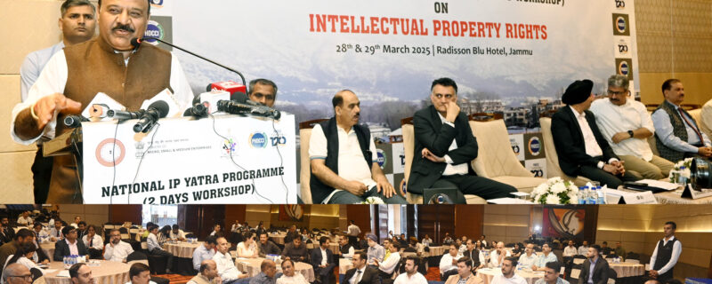 نائب وزیرا علیٰ نے جموں میں پی ایچ ڈِی سی سی آئی کے دو روزہ ورکشاپ کا اِفتتاح کیا