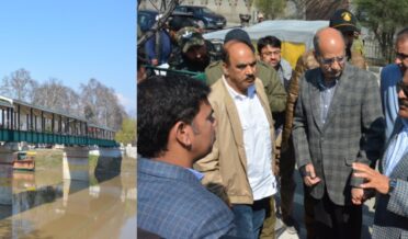 نائب وزیراعلیٰ کا بون اینڈ جوائنٹ ہسپتال سری نگر کا دورہ