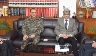 چیف سیکرٹری نے جی او سی 16 کارپس نگروٹہ کے سابق فوجیوں کی طرف سے اٹھائے گئے مسائل سُنے