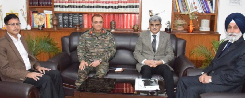 چیف سیکرٹری نے جی او سی 16 کارپس نگروٹہ کے سابق فوجیوں کی طرف سے اٹھائے گئے مسائل سُنے