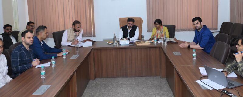 ستیش شرما نے محکمہ لیگل میٹرالوجی کے کام کاج کا جائیزہ لیا