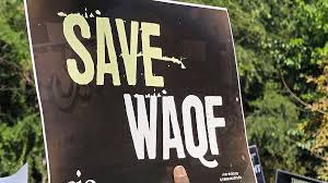 وقف ترمیمی بل، کے خلاف حزب اختلاف کی جماعتوں کا سخت احتجاج