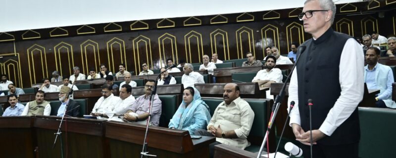 وزیر اعلیٰ عمر عبداللہ کا پہلگام دہشت گردانہ حملے کے بعد جموںوکشمیر قانون ساز اسمبلی کے خصوصی سیشن سے خطاب