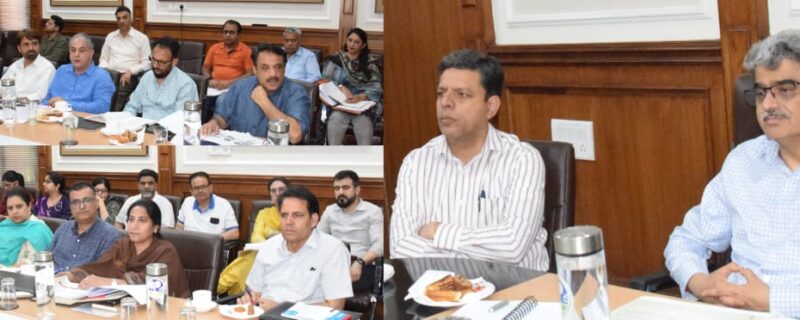 چیف سیکرٹری نے جموںوکشمیرمیں سماجی تحفظ کی سکیموں کی رَسائی اور اثرات کا جائزہ لیا
