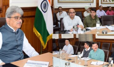 چیف سیکرٹری نے ای آر اے کے تحت جاری پروجیکٹوں پر پیش رفت کا جائیزہ لیا