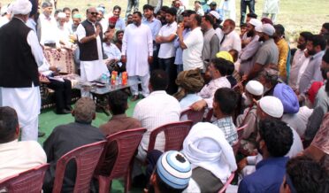 نائب وزیر اعلیٰ نے لام نوشہرہ میں عوامی دربار کا اِنعقاد کیا