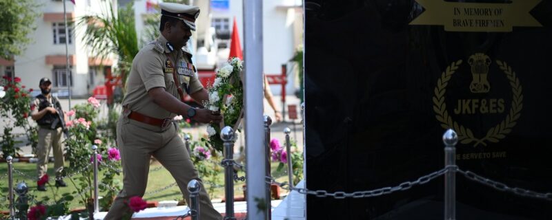 جموں وکشمیربھر میں فائرسروس ڈے منایا گیا