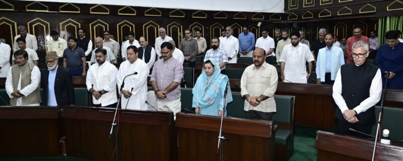 جموں وکشمیر قانون ساز اسمبلی نے متفقہ طو رپر پہلگام حملے کی مذمت کی قرار داد منظور کی