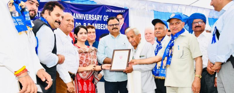 ڈاکٹر بی آر امبیڈکر مساوات کے حقیقی علمبردارہیں۔ جاوید احمد رانا