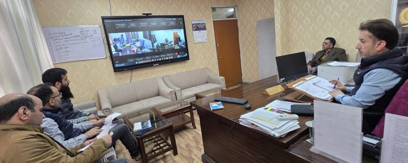 مشن ڈائریکٹر جل جیون مشن نے اَفسران کو جے جے ایم کے کاموں کا ڈیٹا پی ایم گتی شکتی پورٹل پر اَپ لوڈ کرنے کی ہدایت دی