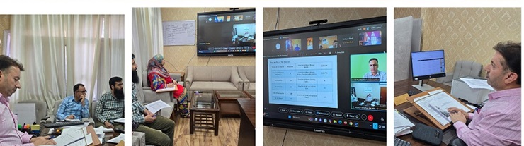 مشن ڈائریکٹر جل جیون مشن کی اَفسران کو کپواڑہ میں واٹر سپلائی پروجیکٹوں کی تکمیل میں سرعت لانے کی ہدایت